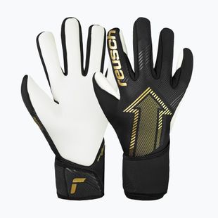 Brankářské rukavice Reusch Fastgrip Silver black/gold