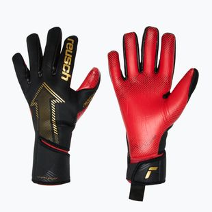 Brankářské rukavice Reusch Fastgrip Gold X GluePrint black/gold/fiery red