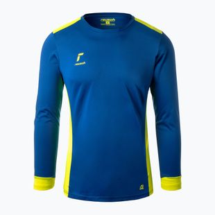 Brankářské tričko Reusch Match Goalkeeper Longsleeve Padded brilliant blue/safety yellow