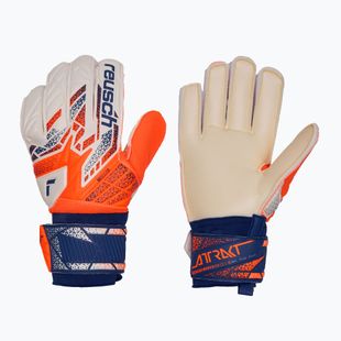 Brankářské rukavice Reusch Attrakt Solid shocking orange/energize blue