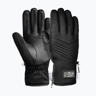 Dámské lyžařské rukavice Reusch Daisy Windstopper black