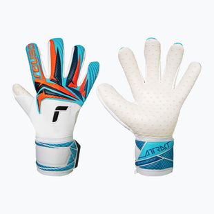 Brankářské rukavice Reusch Attrakt SpeedBump white/light blue
