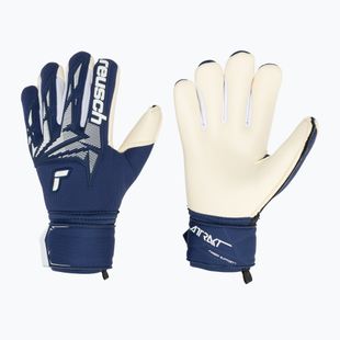Brankářské rukavice Reusch Attrakt Freegel Gold X Finger Support Junior premium blue/white