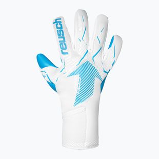 Brankářské rukavice Reusch Fastgrip Aqua white/aqua blue