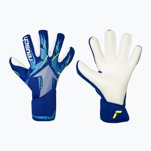 Dětské brankářské rukavice Reusch Fastgrip Advance Junior sharp blue/white