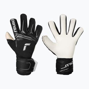 Brankářské rukavice Reusch Attrakt Gold X NC Finger Support black/white