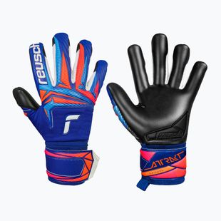 Brankářské rukavice Reusch Attrakt Infinity Evolution NC sharp blue/shocking orange/black