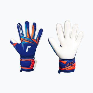Brankářské rukavice Reusch Attrakt Advance sharp blue/white/shocking orange