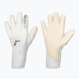 Brankářské rukavice Reusch Attrakt Gold X Strapless white/silver