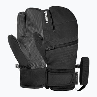 Dětské lyžařské rukavice Reusch Leo R-Tex XT Lobster black/white