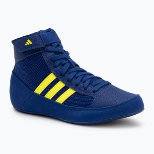 Dětské zápasnické boty adidas Havoc 2 blue yellow