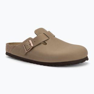 Dámské nazouváky BIRKENSTOCK Boston SFB LEOI Narrow tobacco brown