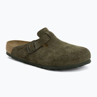 Nazouváky BIRKENSTOCK Boston Suede Leather thyme