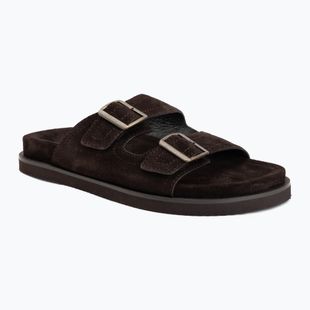 Pánské pantofle GANT Fairfo dark brown