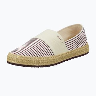 Dámské espadrilky GANT Raffiaville brown/cream