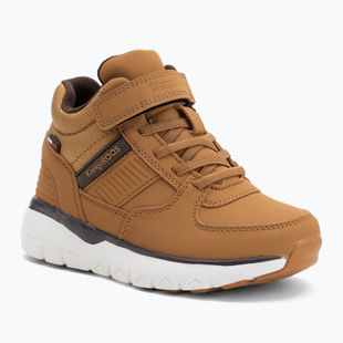 Dětské boty KangaROOS K-TS Caspo EV RTX tan/dark brown