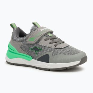Dětské boty KangaROOS KD-Gym EV vapor grey/neon green