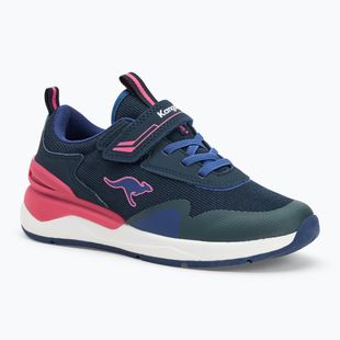 Dětské boty KangaROOS KD-Gym EV dark navy/fandango pink