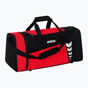Tréninková taška ERIMA Six Wings Sports Bag 28 l red/black