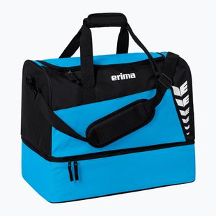 Tréninková taška ERIMA Six Wings Sports Bag With Bottom Compartment 35 l curacao/black