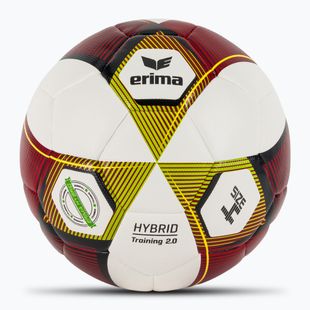 Fotbalový míč ERIMA Hybrid Training 2.0 red/lime velikost 4