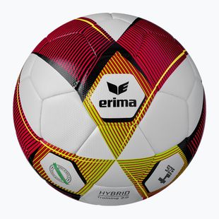 Fotbalový míč ERIMA Hybrid Training 2.0 red/lime velikost 4