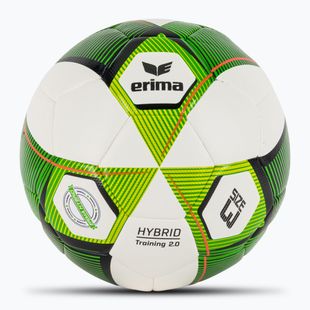 Fotbalový míč ERIMA Hybrid Training 2.0 green/lime velikost 3