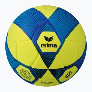 Fotbalový míč ERIMA Hybrid Indoor yellow/new royal blue velikost 4