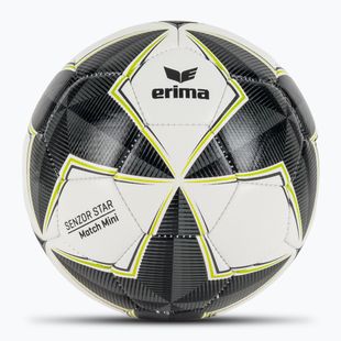 Fotbalový míč ERIMA Senzor Star Match Mini black/grey velikost 0