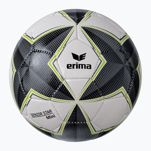 Fotbalový míč ERIMA Senzor Star Match Mini black/grey velikost 0