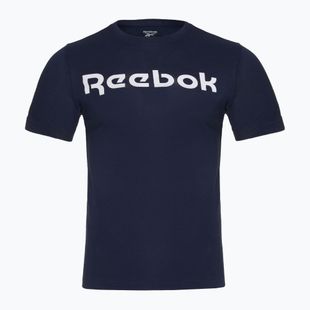 Pánské tričko  Reebok Gs Linear Read Tee vecnav/white