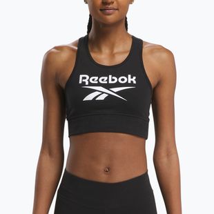 Dámská fitness  podprsenka Reebok Identity Big Logo black