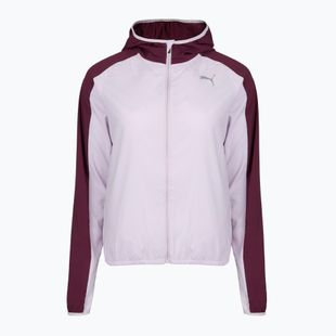 Dámská běžecká bunda  Puma Run 5K Woven Jacket lavender fog