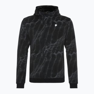 FILA pánská mikina Redford AOP Hoody phantom mars aop sweatshirt