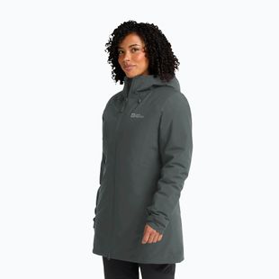 Dámská nepromokavá bunda Jack Wolfskin Heidelstein Ins slate green
