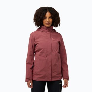 Dámská fleecová mikina Jack Wolfskin Rotwand 3In1 red ochre