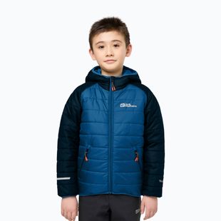 Dětská péřová bunda Jack Wolfskin Zenon crisp cobalt