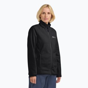 Dámská fleecová mikina Jack Wolfskin Moonrise Full Zip black
