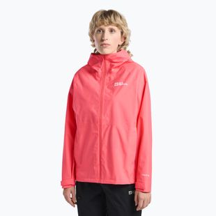 Dámská bunda do deště Jack Wolfskin Prelight 2.5L LT sunset coral
