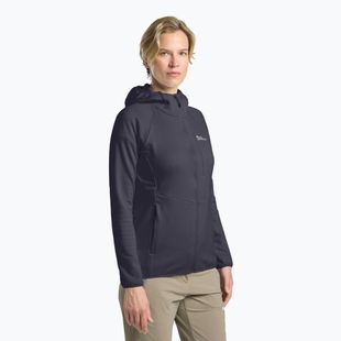 Dámská fleecová mikina  Jack Wolfskin Kolbenberg Hooded Full Zip graphite