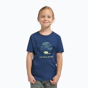Dětské tričko Jack Wolfskin Graphic Cotton T print evening sky