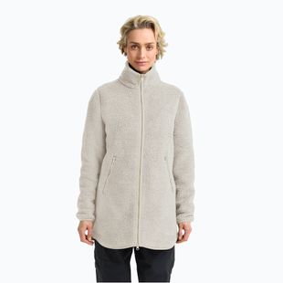 Dámská trekingová bunda Jack Wolfskin High Curl Coat pale sand