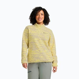 Dámská trekingová mikina Jack Wolfskin Big Sky Half Zip lemon ice