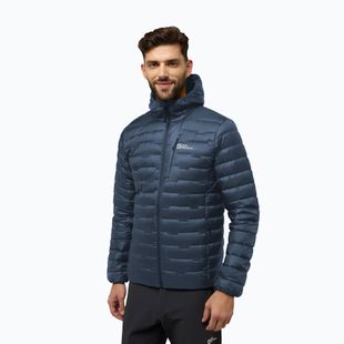 Pánská péřová bunda Jack Wolfskin Passamani Down Hoody midnight sky