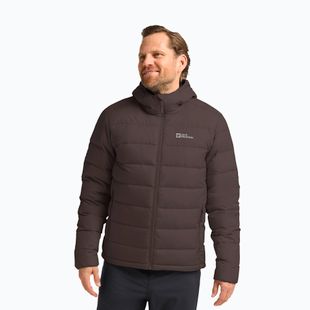 Pánská péřová bunda Jack Wolfskin Ather Down Hoody peat