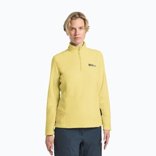 Dámská trekkingová mikina Jack Wolfskin Taunus Hz lemon ice