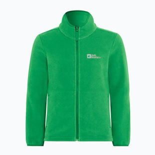 Dětská fleece mikina Jack Wolfskin Taunus mystic green