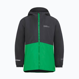 Dětská bunda 3v1 Jack Wolfskin Iceland 3IN1 mystic green