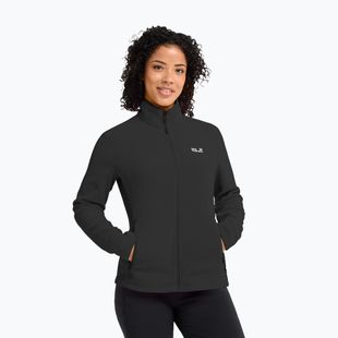 Dámská fleecová mikina Jack Wolfskin Taunus 100 Full Zip black