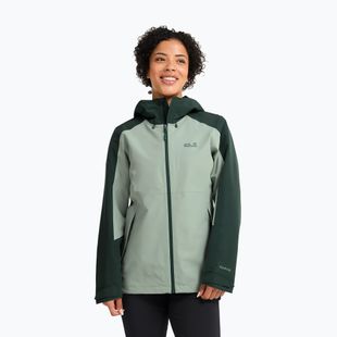 Dámská nepromokavá bunda Jack Wolfskin Wildbound 2L green zinnia
